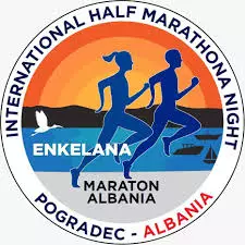 Night Half Marathon Enkelana In Pogradec Logo