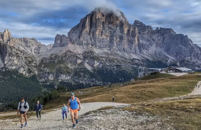 Dolomites trails