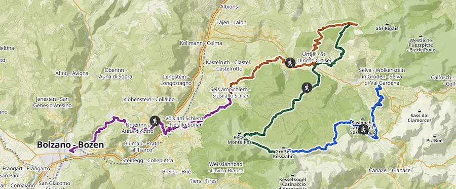 multistage bolzano trail run dolomites